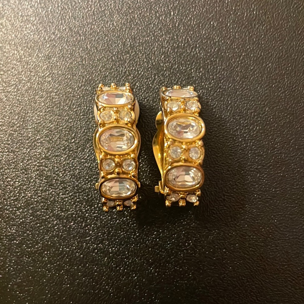 Swarovski Clip On Earrings